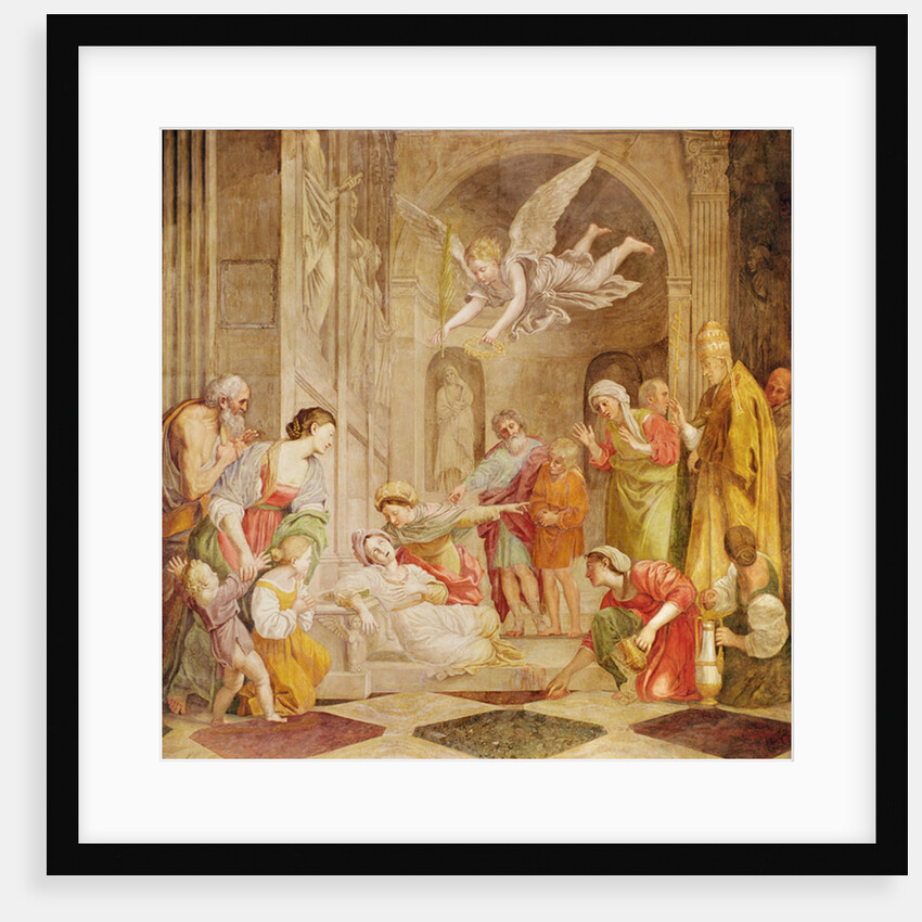 The Death of St. Cecilia, c.1614 by Domenichino