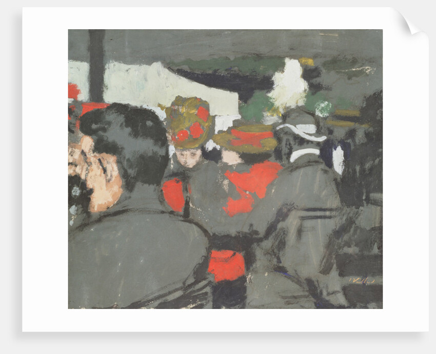 Cafe in the Bois de Boulogne, c.1893 by Edouard Vuillard