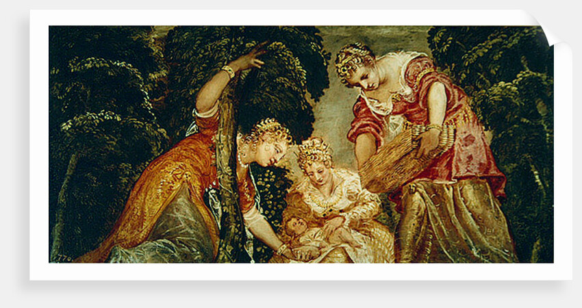 Moses Saved from the Waters, 1555 by Jacopo Robusti Tintoretto