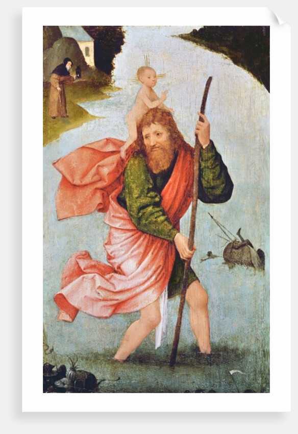 Saint Christopher by Hieronymous Bosch