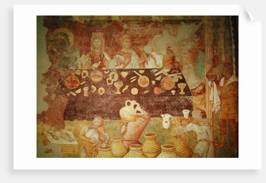 The Wedding at Cana, 1297-99 by Giotto