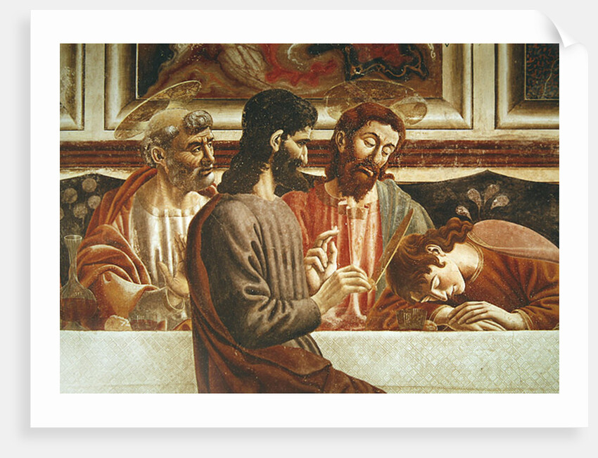 The Last Supper by Andrea del Castagno