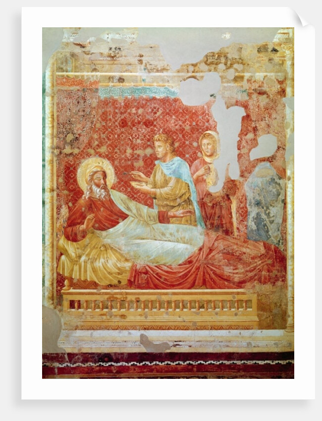 Isaac rejects Esau, c.1288 by Giotto (c.1266-1337)