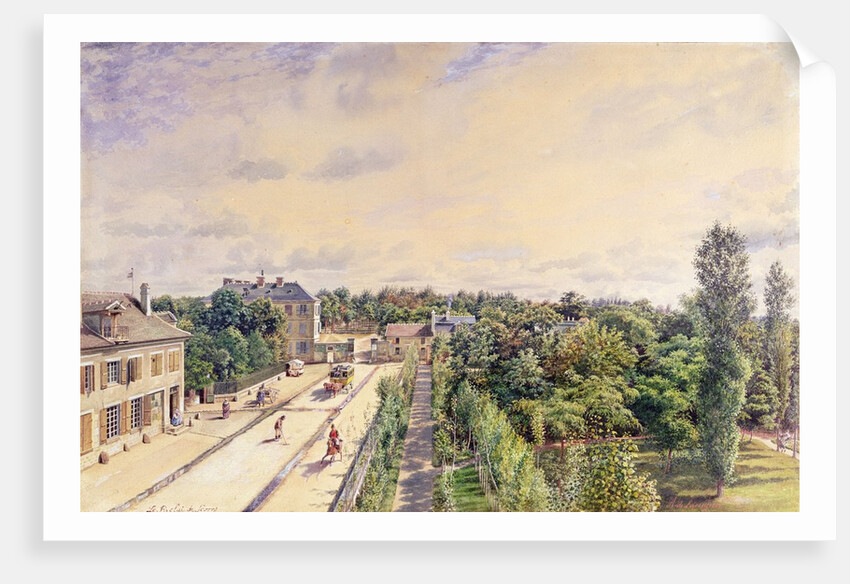 The Guest House at Sevres, c.1840 by A. de Lareuziere