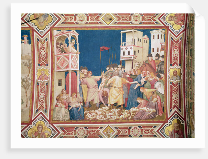 The Massacre of the Innocents by Giotto di Bondone