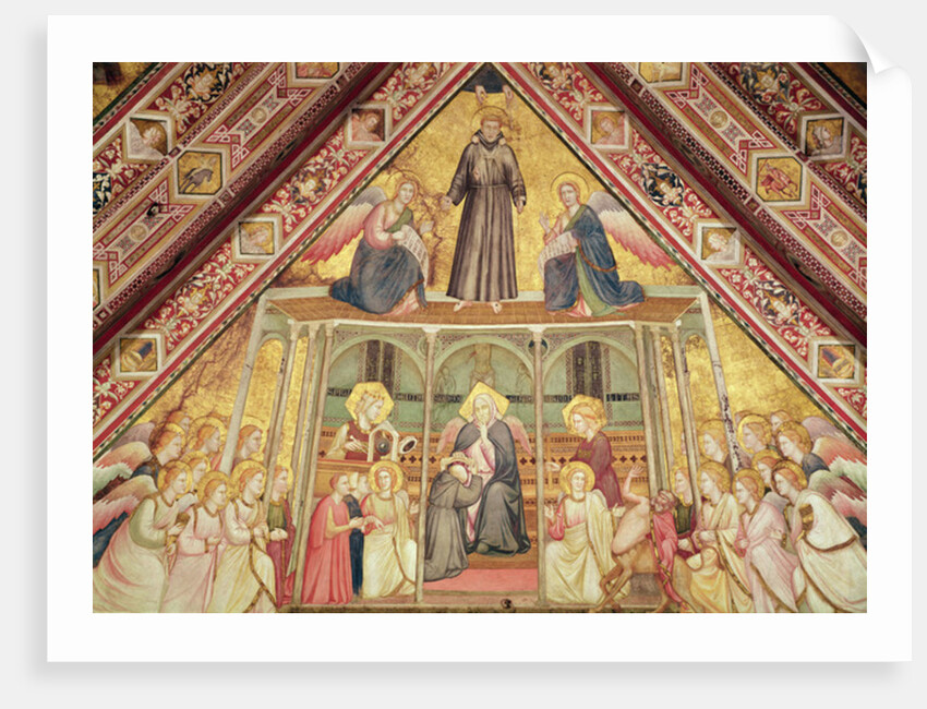 Allegory of Obedience, c.1330 by Giotto di Bondone