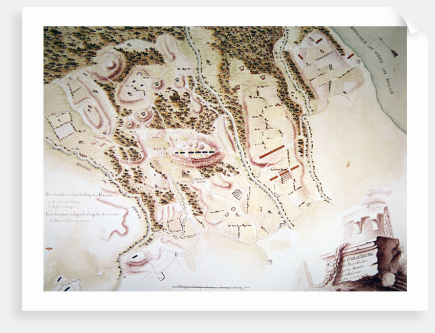 Map of Phillipsburg by F. Dubourg
