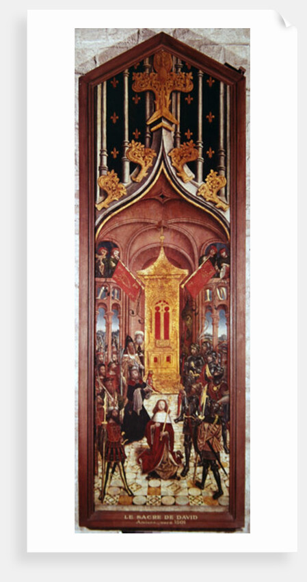 The Coronation of David, c.1501 by French School