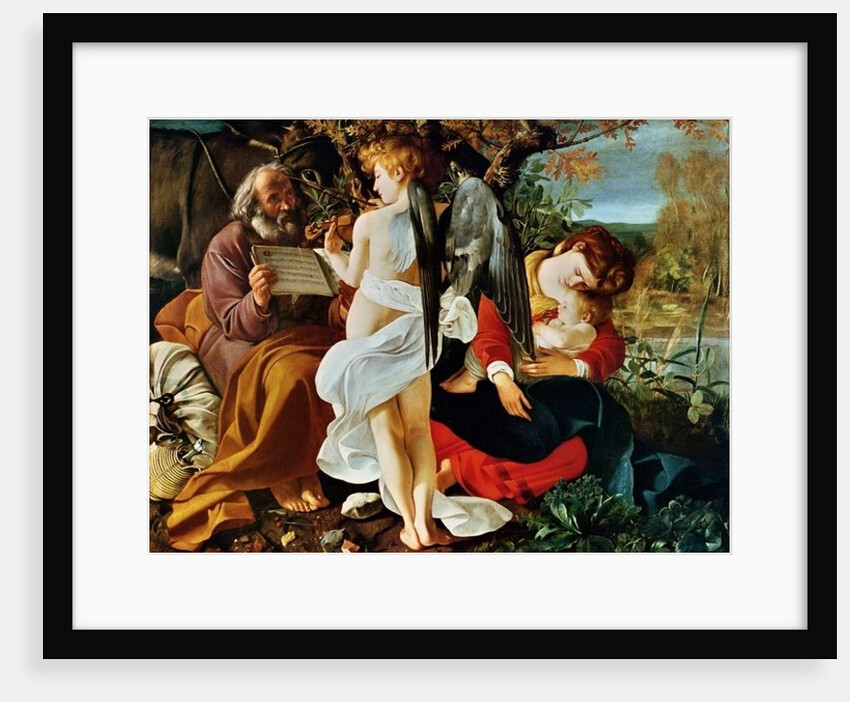 Rest on the Flight into Egypt, c.1603 by Michelangelo Merisi da Caravaggio