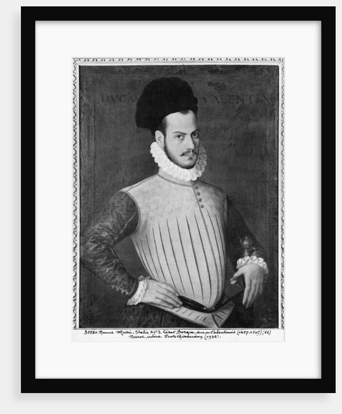 Cesare Borgia, Duke of Valentinois by Italian School