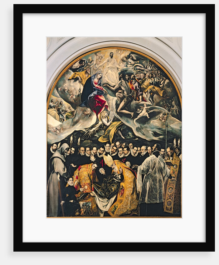 The Burial of Count Orgaz, 1586-88 by El Greco