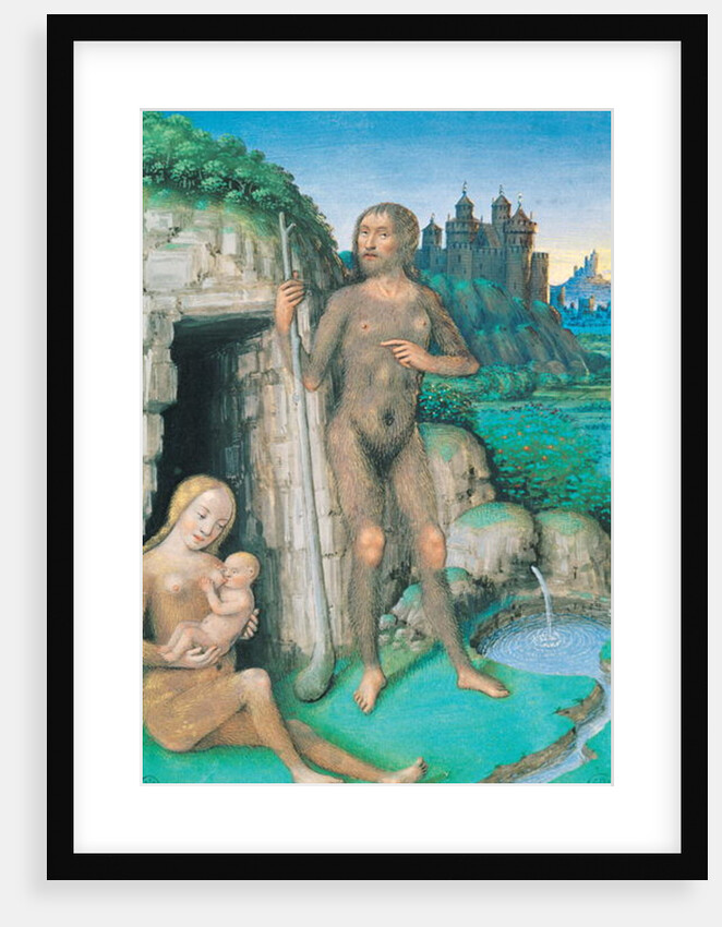 The Four Conditions of Society: The Wild State by Jean Bourdichon