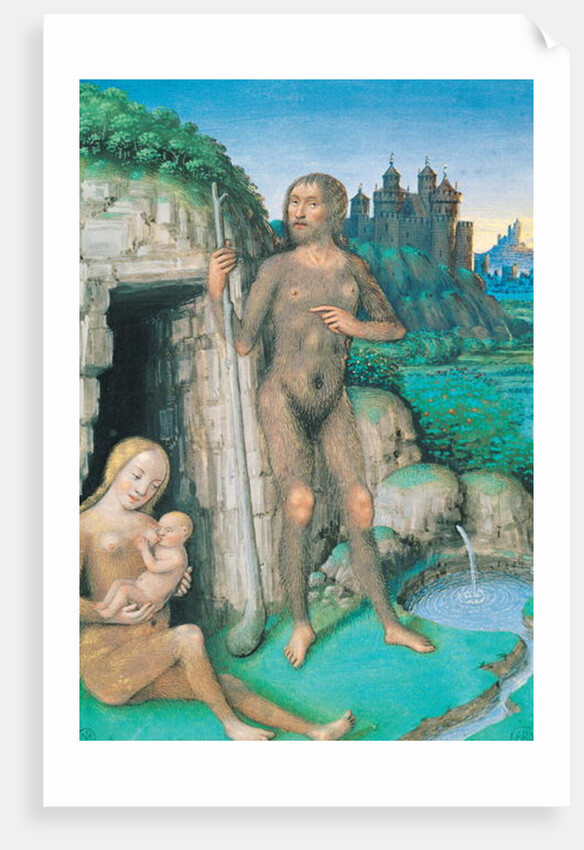 The Four Conditions of Society: The Wild State by Jean Bourdichon