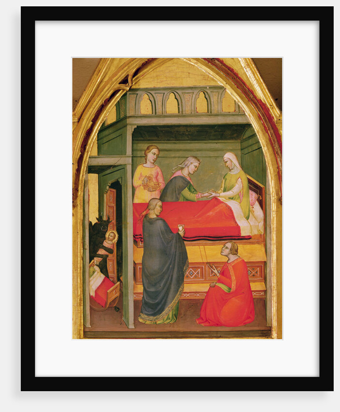 The Birth of St. Bartholomew by Lorenzo di Niccolo Gerini