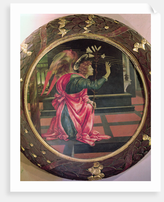 The Angel of the Annunciation, c.1483 by Filippino Lippi