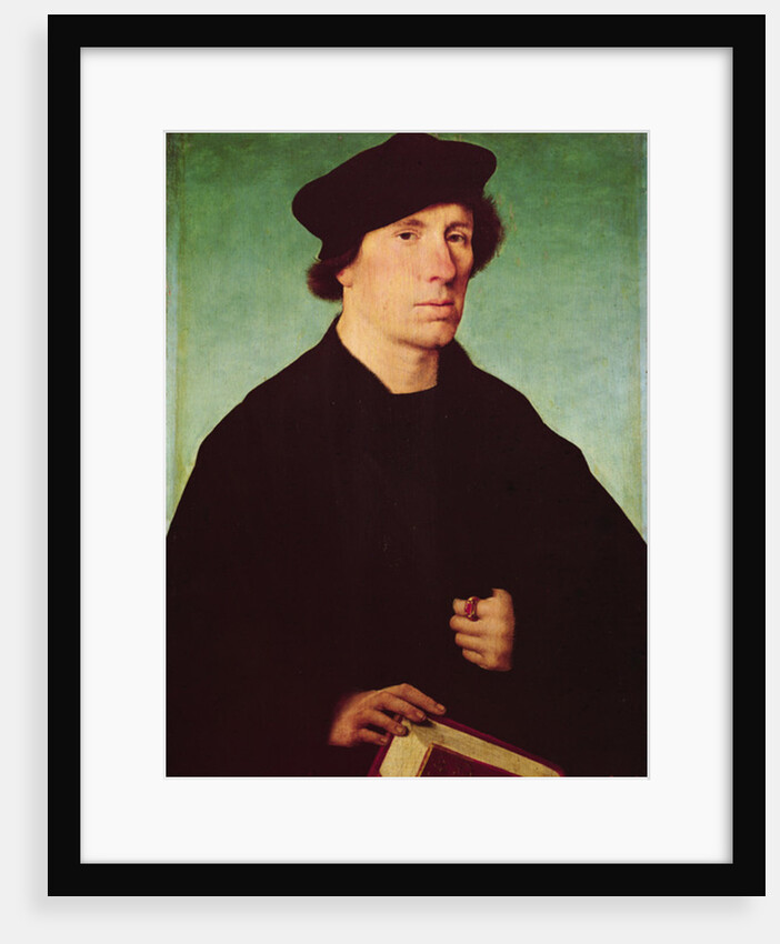 Portrait of a man by Joos van Cleve