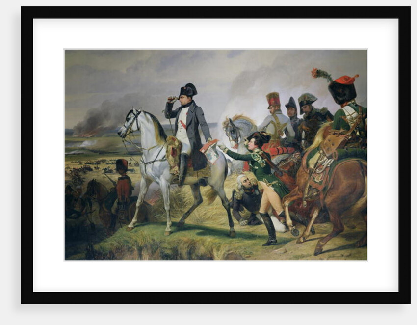 The Battle of Wagram, 6th July 1809, 1836 by Emile Jean Horace Vernet