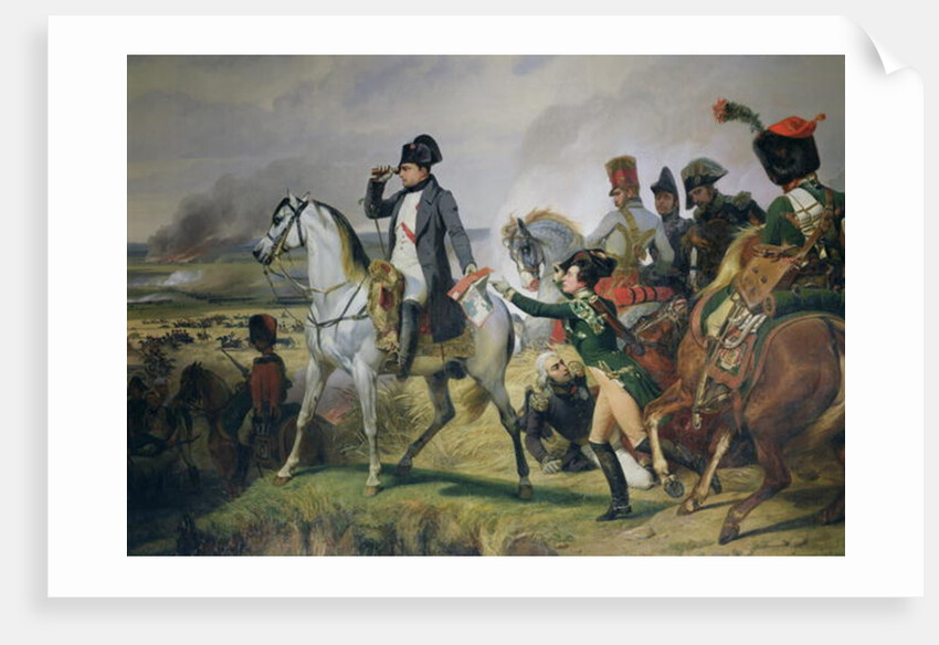 The Battle of Wagram, 6th July 1809, 1836 by Emile Jean Horace Vernet