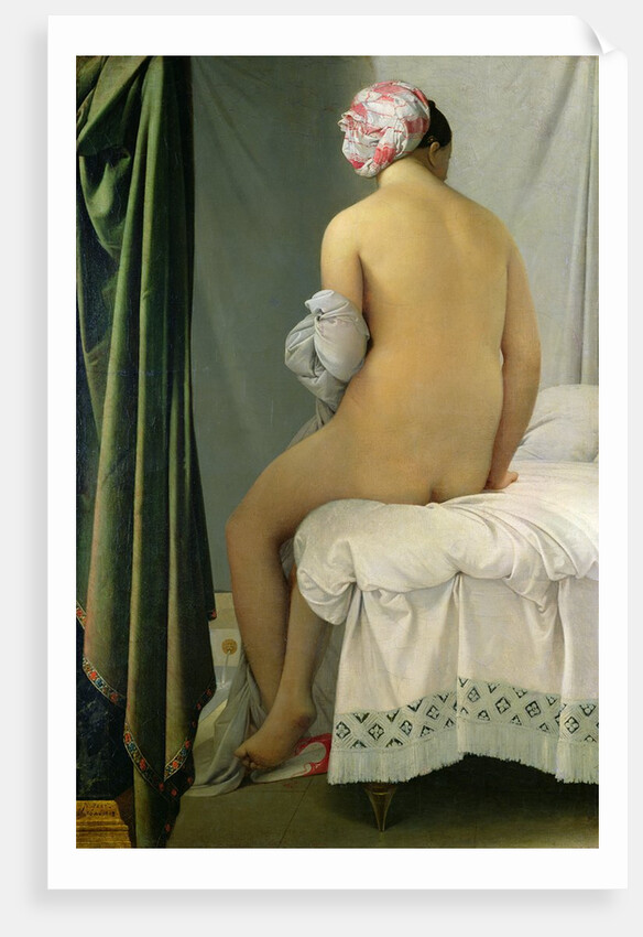 The Bather, called 'Baigneuse Valpincon', 1808 by Jean Auguste Dominique Ingres