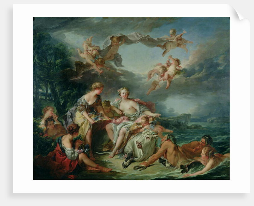 The Abduction of Europe, 1747 by Francois Boucher