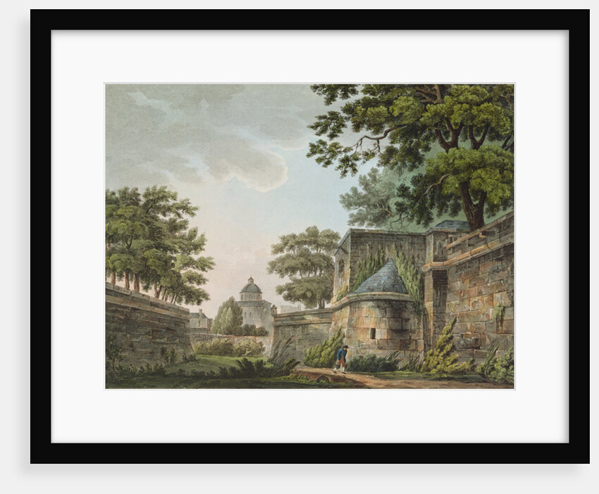 Interior of the Fosses of the Bastille, 1809 by John Claude Nattes