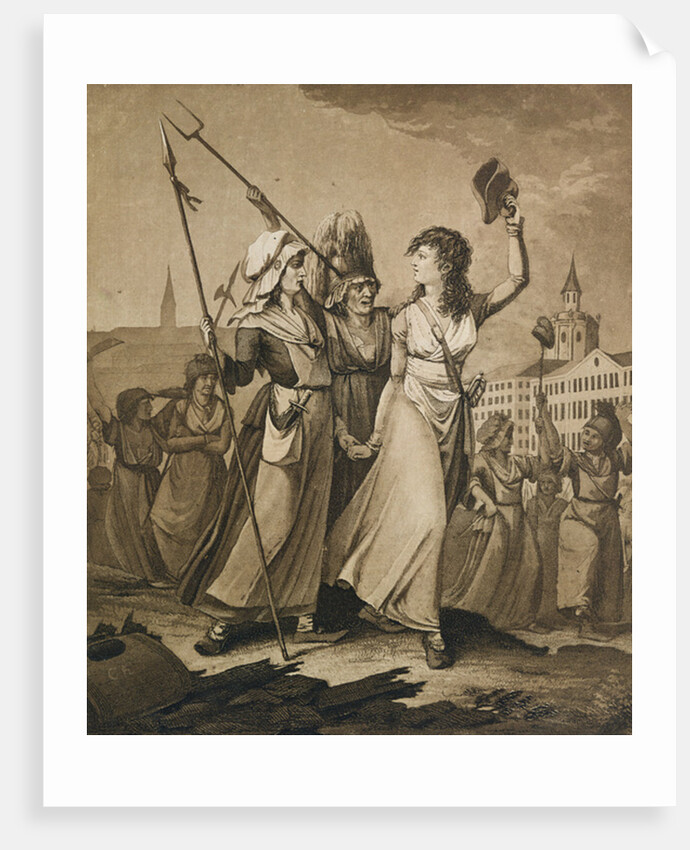 Fishwives of Paris, October 1789 by German School