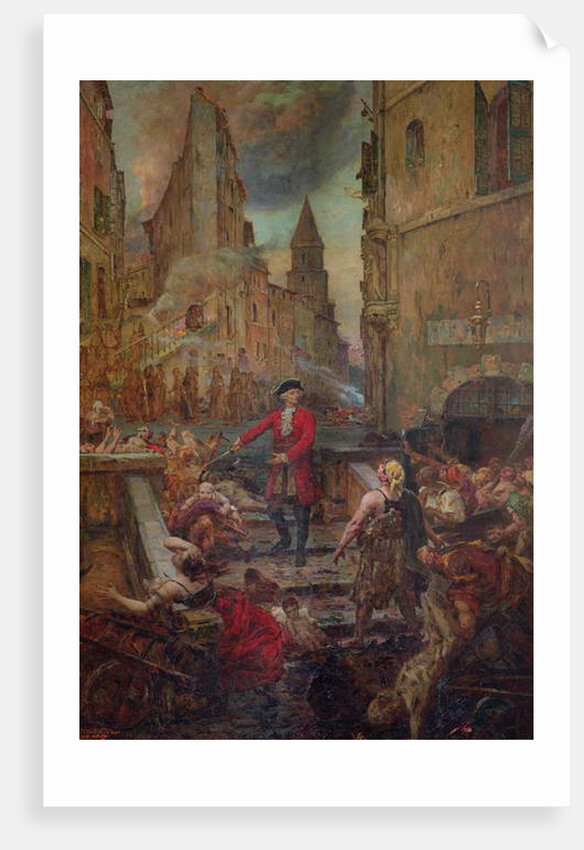 The Chevalier Roze on the Montee d'Accoules, Marseille by Jean-Baptiste Duffaud