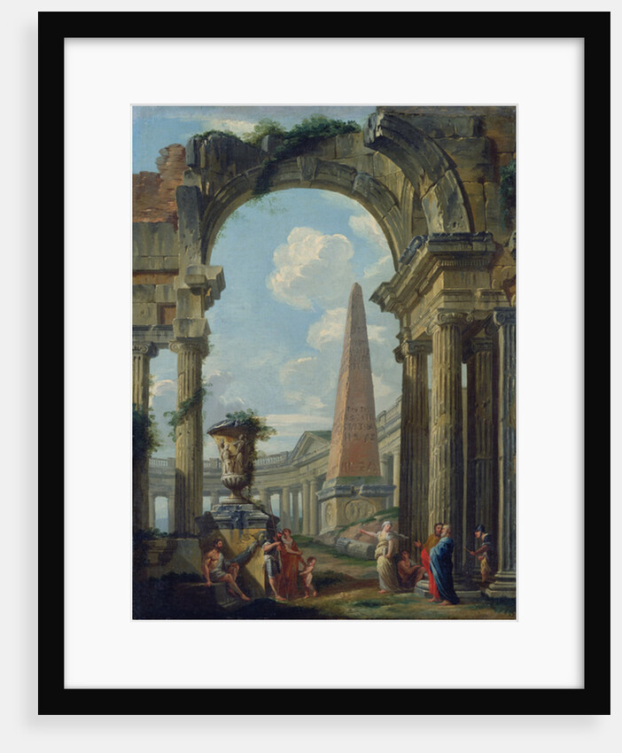 Ruins by Giovanni Paolo Pannini or Panini
