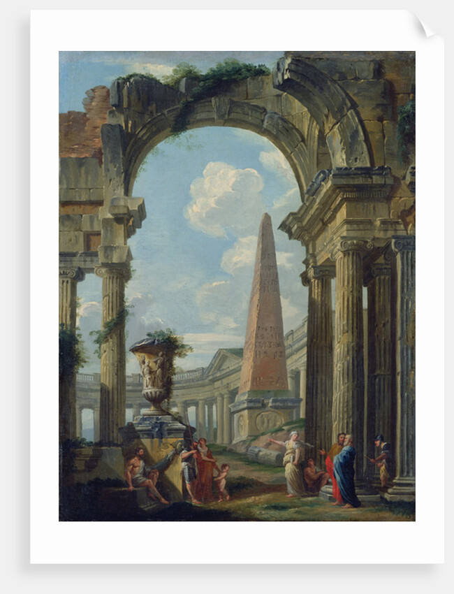 Ruins by Giovanni Paolo Pannini or Panini