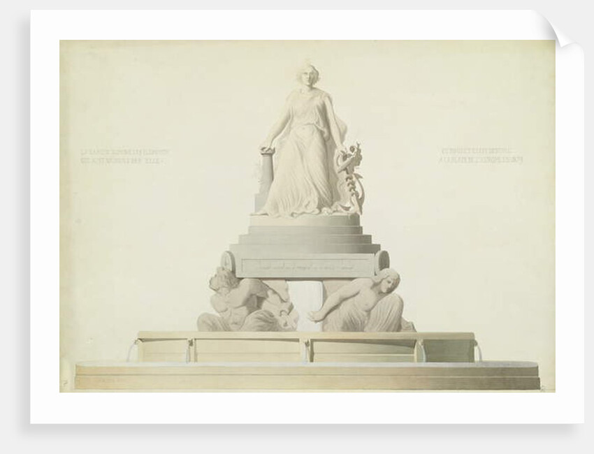 Project for the monument destined for the Place de l'Europe, 1839 by Antoine Etex