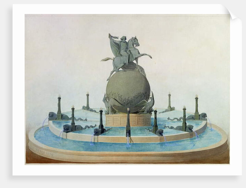 Project for the monument to the glory of Napoleon, 1839 by Antoine Etex