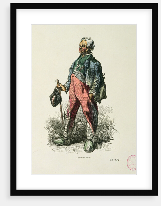 Contrasts, live off everything by Henri Bonaventure Monnier