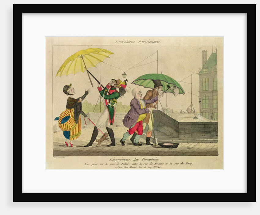 Disagreements over Umbrellas by French School