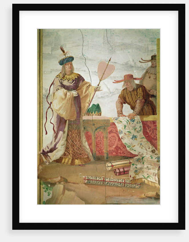 The Chinese Fabric Seller by Giandomenico Tiepolo