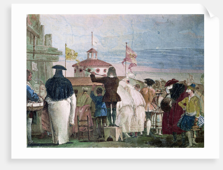 The New World by Giandomenico (1727-1804) Tiepolo