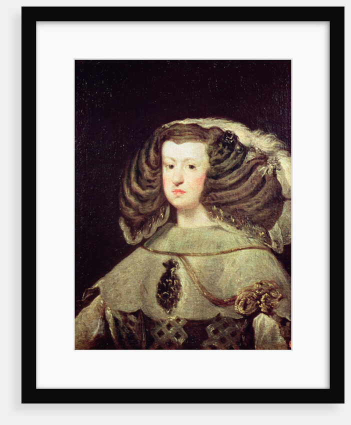 Queen Mariana of Austria by Diego Rodriguez de Silva y Velazquez