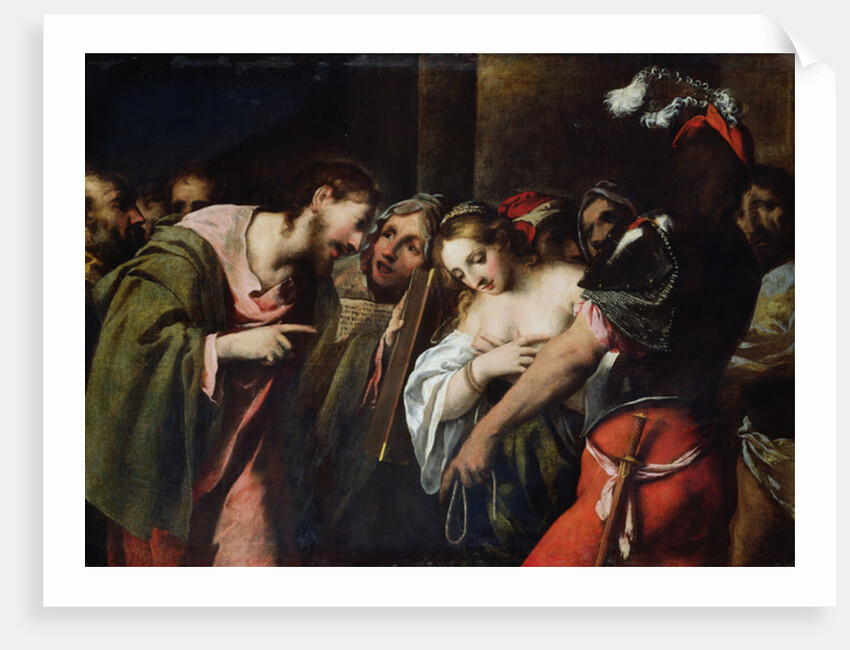 Christ and the Adulteress by Pietro Della Vecchia