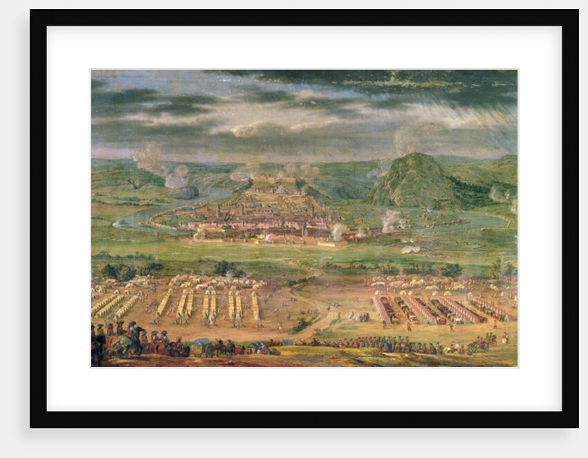 The Siege of Besançon in May 1674 by Jean-Baptiste Martin