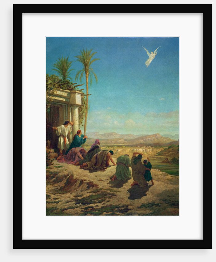 The Angel of Tobias, c.1865 by Gustave Dore