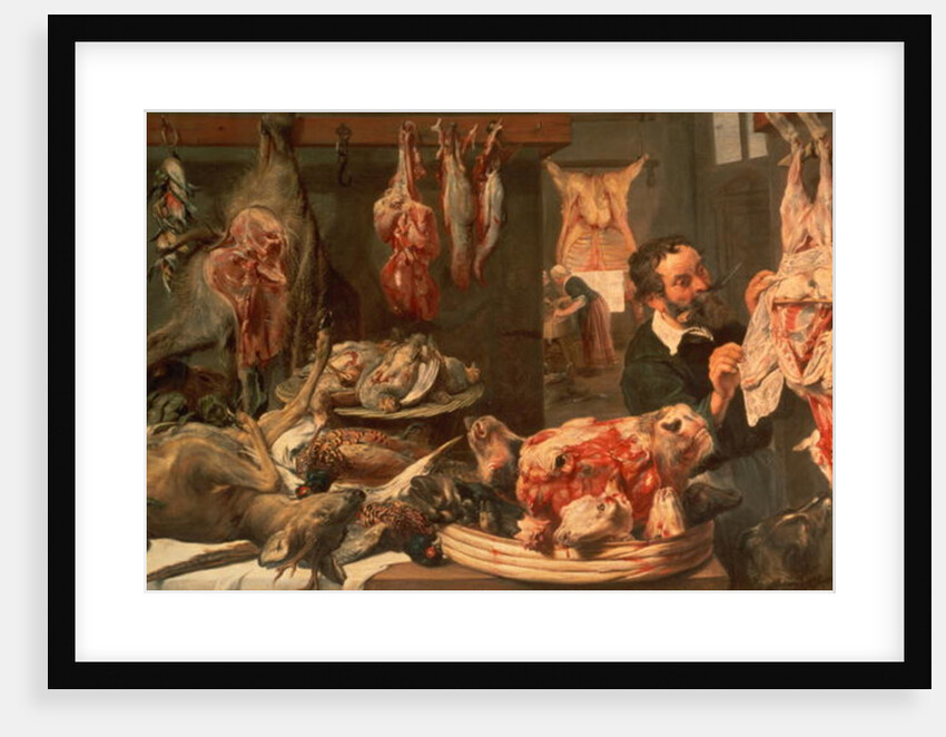 The Butcher's Shop by Frans Snyders or Snijders