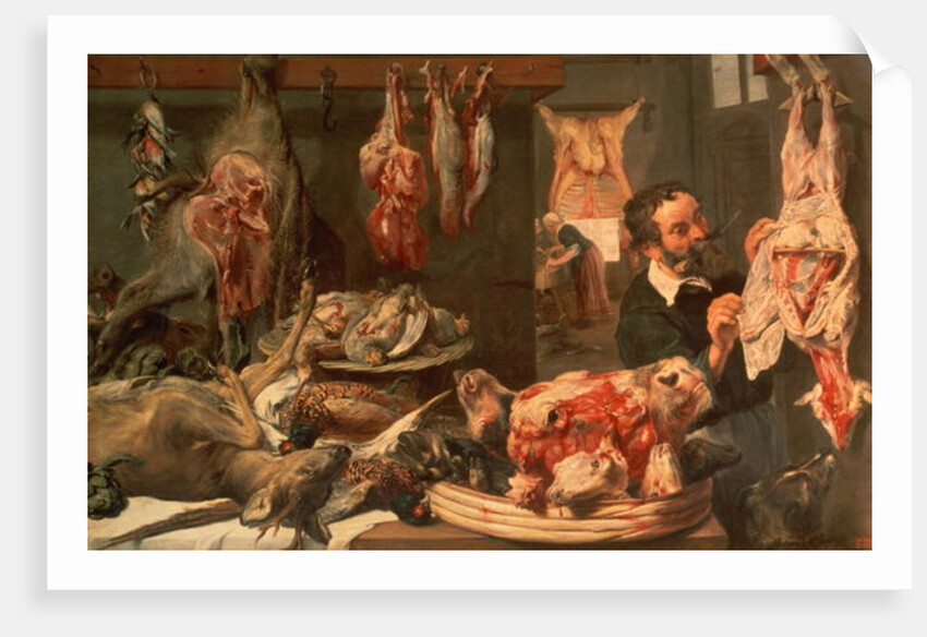 The Butcher's Shop by Frans Snyders or Snijders