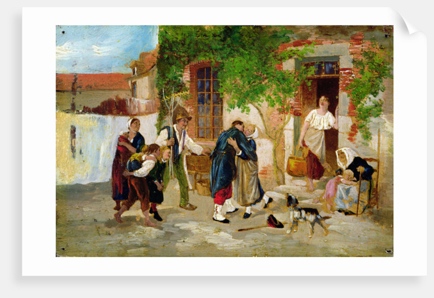 The Return of the Soldier, 1873 by Jean-Louis Ernest Meissonier