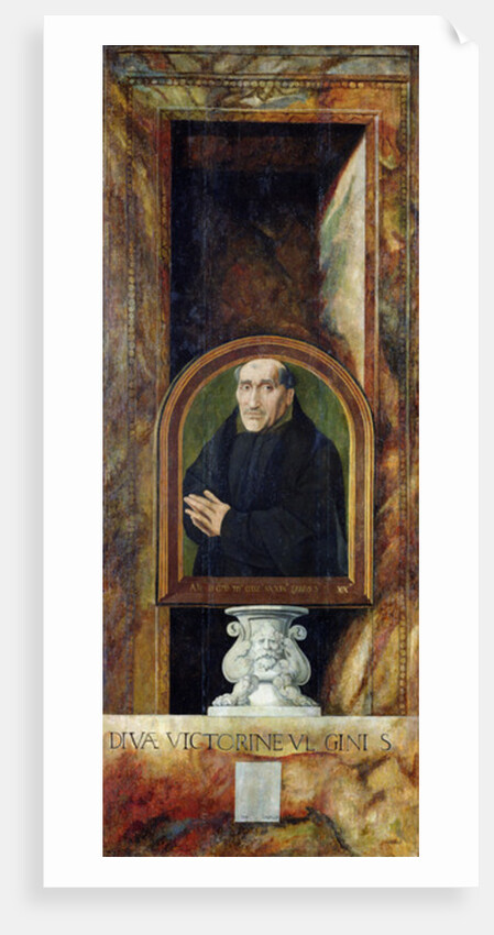 Portrait of Jacques Coëne, Abbot of Marchiennes by Jan van Scorel