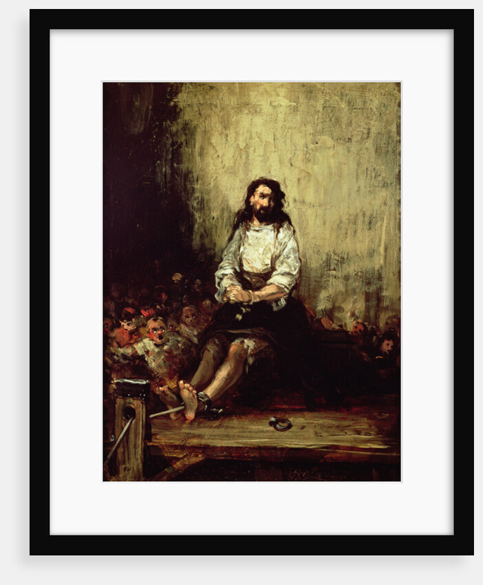 The Torture Victim by Eugenio Lucas Velazquez