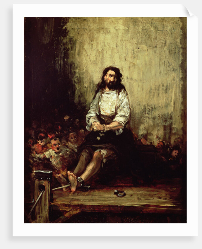 The Torture Victim by Eugenio Lucas Velazquez