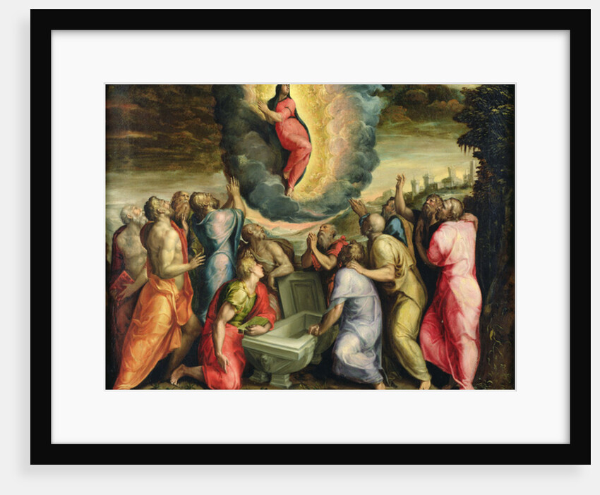 The Assumption of the Virgin by Gian Battista Angolo del Moro