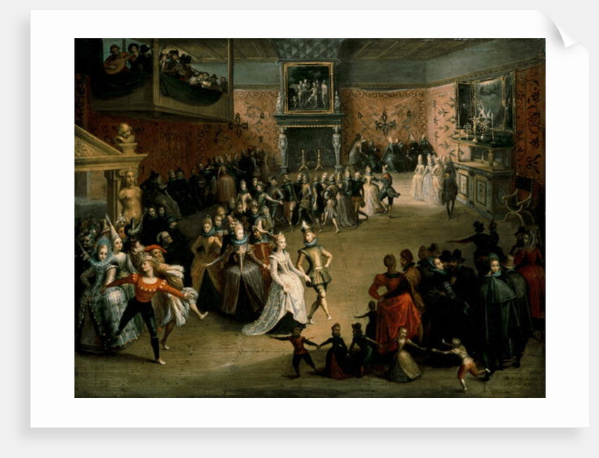 The Court Ball, 1604 by Martin Pepyn or Pepin