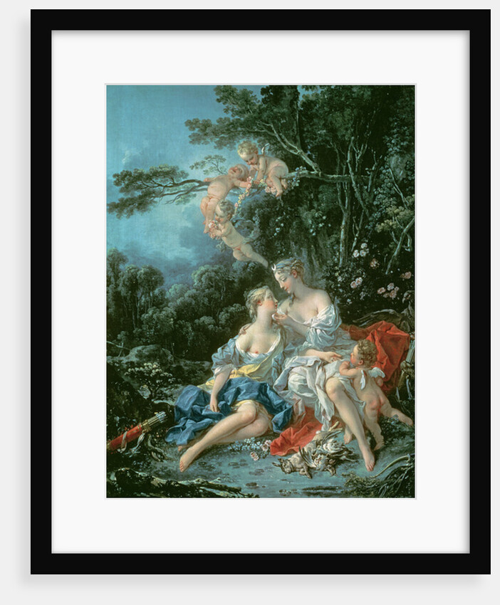 Jupiter and Callisto, 1744 by Francois Boucher