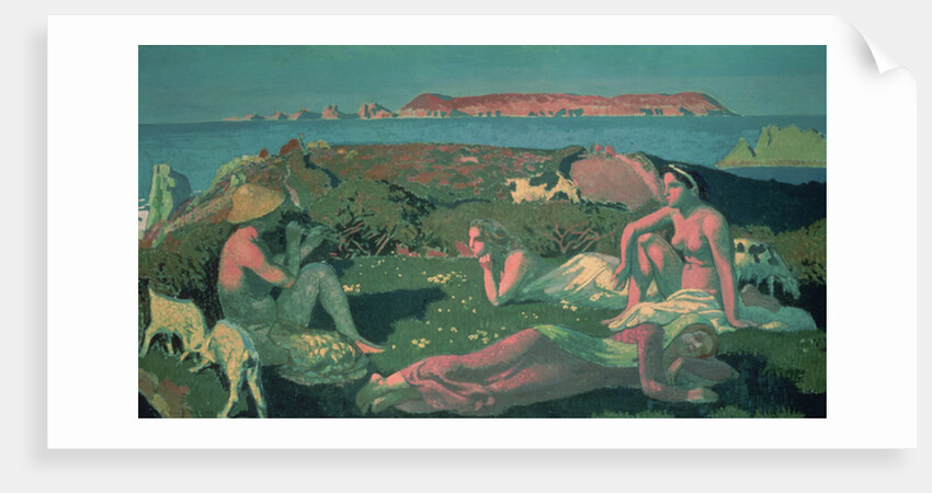 A Seascape in Green Tones, 1909 by Maurice Denis