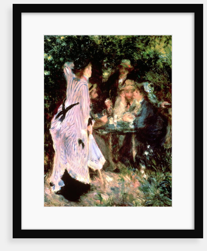 In the Garden, or Under the Trees of the Moulin de la Galette, 1875 by Pierre Auguste Renoir